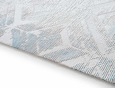 GÜMÜŞSUYU NOVASTYLE 16294 HALI MAVİ