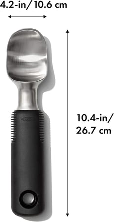 - Good Grips Sağlam Paslanmaz Çelik Dondurma Kaşığı 10,6 x 26,7 cm