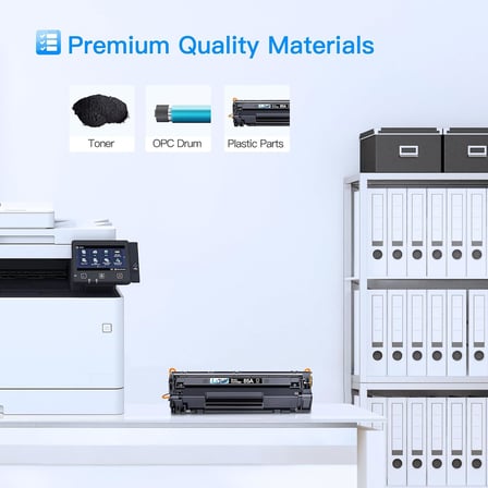 LxTek HP 85A CE285A için Uyumlu Toner Kartuşu Değiştirme Laserjet Pro M1132MFP M1217NFW M1212NF P1102W P1102 P1106 M1132 P1100 M1213NF M1136 M1210 M1212 (Siyah, 2'li Paket) ile Uyumlu