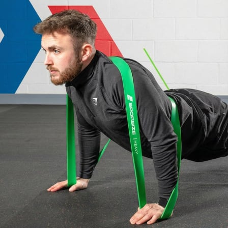 Profesyonel Direnç Bandı Tekli Güçlü Lateks Loop Band, Fitness, CrossFit, Pilates ve Ev Egzersizleri için