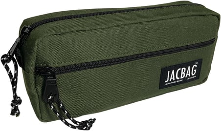 DUAL ZIP-İKİ FERMUARLI KALEMKUTU (Haki)