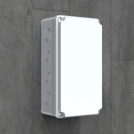 Buat Kutusu, Bağlantı Kutusu, Dağıtım Kutusu IP65 Su Geçirmez 120 x 220 x 80 mm Muhafaza Kutusu POLİ 032-1222