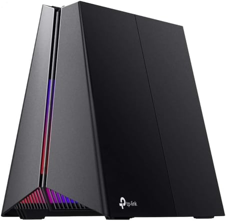 TP-Link Archer GE550 | Wi-Fi 7 Gaming Router | 9300 Mbps Hız | Üç Bant | 5G/2.5G Port | EasyMesh | MLO | RGB Aydınlatma | Oyun Hızlandırma | HomeShield