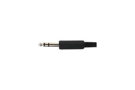 LUNATİC 706 PLASTİK 6.3 MM STEREO GİTAR JACK (706 Siyah)