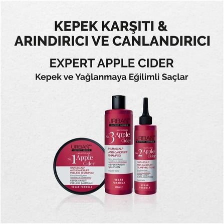 Expert No.2 Apple Cider &amp; Salycylic Acid Kepek Karşıtı Tonik, 200 ml