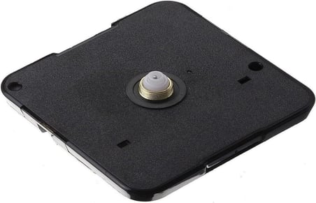 EXİZTİCARET Quartz Akar Sessiz Duvar Saati Mekanizması 16 mm ve Seti (Akrep - Yelkovan - Saniye) Askısız exizNM355