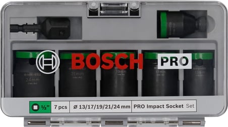 Bosch Pro Impact Lokma Ucu Seti 1/2 7Li 2608003032