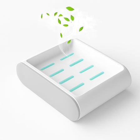 ® 2 Adet Su Hazneli Katı Sabunluk Seti – Duvara Yapışan, Çekmeceli Drenaj Tasarım – Banyo &amp; Mutfak Kullanımı, Kaydırmaz ve Kolay Temizlenebilir