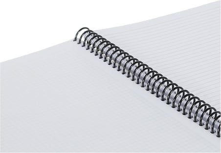 Infinity Pastel Serisi, A4, 6 Konulu (3 Kareli, 3 Çizgili) 180 Yaprak PP Kapaklı Spiralli Defter, Sarı