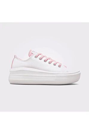 Chuck Taylor All Star Move CX Platform Kadın Beyaz/Pembe Sneaker