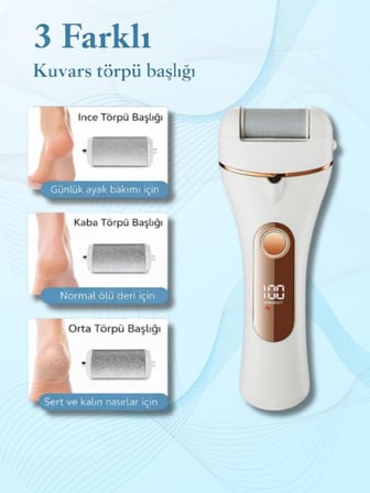 MS-5680 USB Şarjlı Topuk Törpüsü