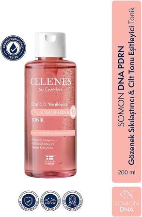 Somon DNA PDRN Gözenek Sıkılaştırıcı &amp; Cilt Tonu Eşitleyici Tonik, 200 ml