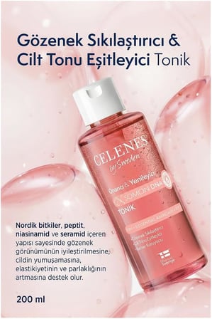 Somon DNA PDRN Gözenek Sıkılaştırıcı &amp; Cilt Tonu Eşitleyici Tonik, 200 ml
