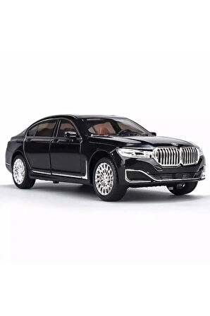 BMW 760 Araba BMW 7 Serisi Araba 1:24 Diecast Metal Model Araba Koleksiyon Araba Sesli Işıklı