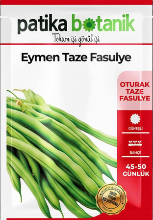 40 Adet Yerli Ata Eymen Oturak Fasülye Tohumu