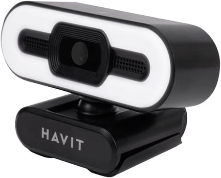 HV-HN24G Full HD Pro 2K Webcam Otomatik Odaklama LED Işıklı Mikrofonlu