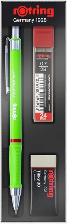 Visuclick+ Min Silgi Okul Seti 0,7mm-Opak Yeşil
