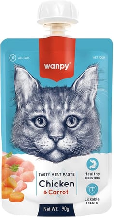 4 Çeşit Karma Kedi Et Ezmesi 90 Gr. X 12 Adet