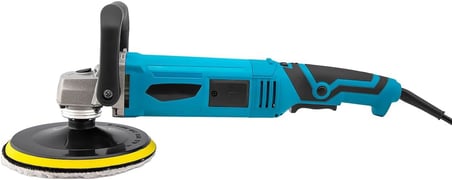 Bakır Sargı Yüksek Motor Gücü Devir Ayarlı Polisaj Zımpara Cila Pasta Cila Makinesi 180mm Çantalı