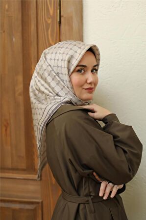 Silk Home Twill İpek Eşarp Taş, Lila 11393-09