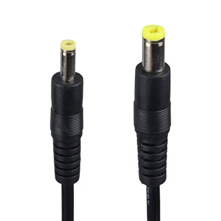 Ayt DC Güç Çevirici Kablo 5.5x2.5mm Erkek to 3.5x1.35mm Erkek 1 Metre