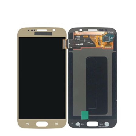 Samsung S6 Sm-G920F Orjinal Dokunmatik Ekran (GOLD)