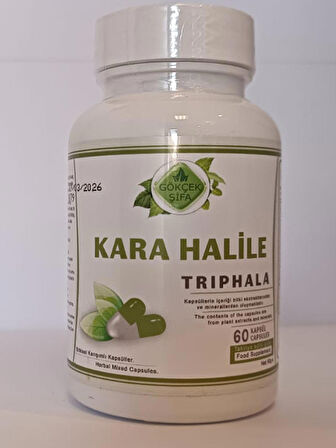 Karahalile Kapsül (TRİPHALA CAPSULE) 60 Adet