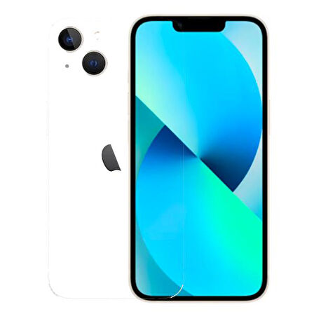 Apple iPhone 13 White 256GB Yenilenmiş B Kalite (12 Ay Garantili)