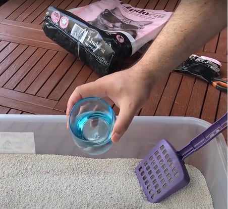Lindocat Lindo Cat Bebek Pudralı İ̇Nce Taneli Kedi Kumu 10 Litre