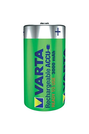 Özel Satış-varta 3000mah Şarjlı C Size Orta Boy Pil 2li