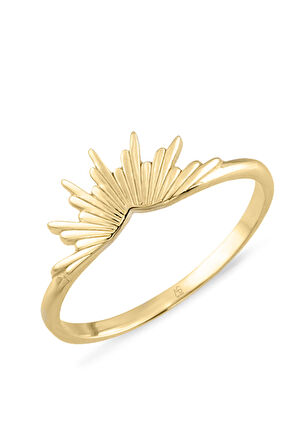 Taşsız Tarz Kombin Altın Yüzük