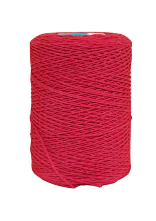 Pamuk Makrome 2 mm Kırmızı