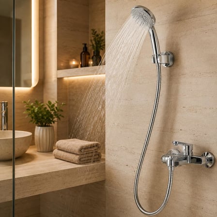 JAOVA Duş Hortumu 2 Metre 200 cm – Su Sızdırmaz Esnek Banyo Duş Başlığı Hortumu, Güçlendirilmiş Somun ve Contalı, Duş Seti ve Batarya Uyumlu Yedek Hortum