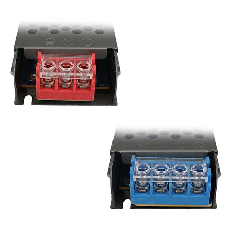 Ledx ALN-M1225 12 Volt 25 Amper 210X25x18mm Ultra Slim Metal Kasa Adaptör