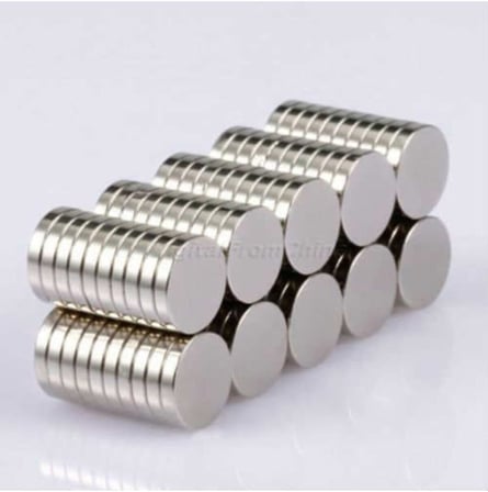 Dünya Magnet 50 Adet 10Mm X 2Mm Güçlü Yuvarlak Neodyum Mıknatıs (50'Li Paket)