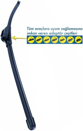 renault captur supermute 2'li muz silecek takımı 2019-2022 suv 700mm ve 700mm