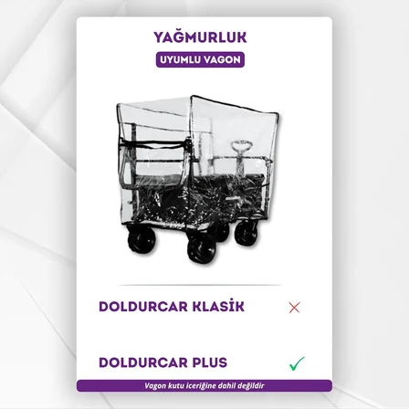 Yağmurluk – Su Geçirmez Vagon Araba Kılıfı | Bebek ve Plaj Arabaları İçin Rüzgar &amp; Yağmur Koruması | Katlanabilir Taşıma Çantalı Model