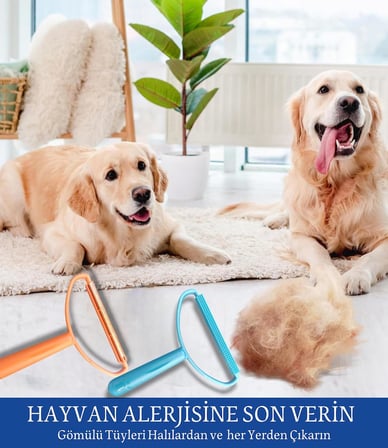 1 Adet Kedi Köpek Tüyü Temizleme FırçasıTüyü Toplayıcı, Otomatik Temizlenen Kedi Tarağı, Tüy Toplama Kaşıma Eldiveni, Köpek Tüy Tarama ve Toplama Makinesi (Pembe)