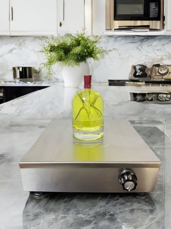 Laboratuvar Manyetik Karıştırıcı, 3000 RPM, 4L Kapasite, Paslanmaz Çelik, 180x180x45mm