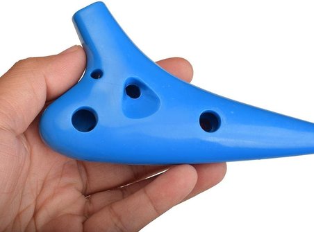 Ocarina 12 Delik Ocarina Alto C Ocarina Flüt Ocarina Sualtı Müzik Nefesli Enstrüman PEMBE