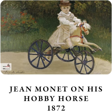 Impressionism Series - A5, Claude Monet 4'lü Defter Seti I, Çizgisiz, Toplam 256 Sayfa, Her biri 64 Sayfa, Tel Dikiş, Esnek Kapak, Oval Kenar, Tuval Doku, 60 gram, Sarı Krem Renk