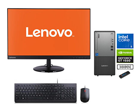 Lenovo Thinkcentre Neo 50T Gen 5 Intel Core I5 13400 64GB Ddr5 512GB SSD 4GB/GT1030 23.8mon WİN11PRO Masaüstü Blgisayar NEO12UB000ETRNW22+ZETTAUSBBELLEK