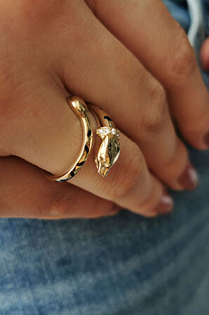 Altın Panter Yüzük