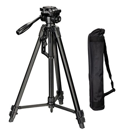 Fujifilm xt3 xt4 Uyumlu 157Cm Profesyonel Tripod