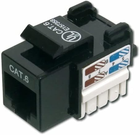 DN-93603 Professional Cat 6 Keystone Modül, Korumasız