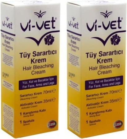 Ağda Tüy Sarartıcı Krem 70-35 ml x 2 adet