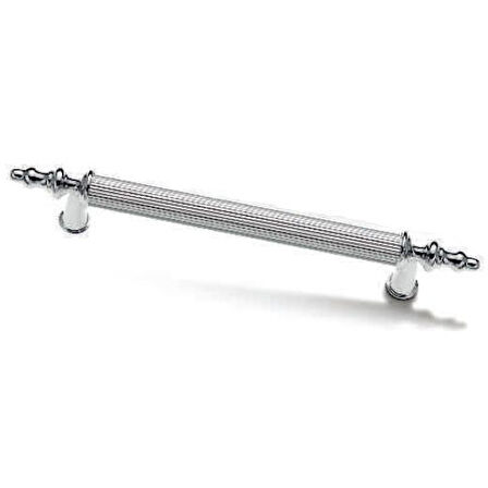 Sude Çubuk Kulp Parlak Krom - 2 Adet 192 MM