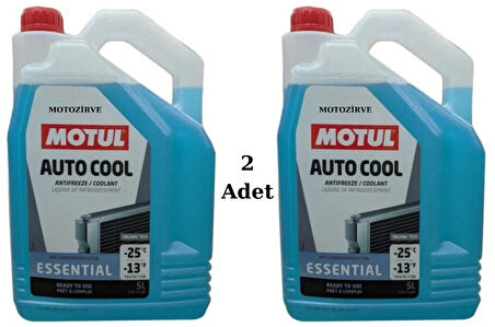 Motul Auto Cool Essential Antifriz 5 Litre -25 c (2 Adet)