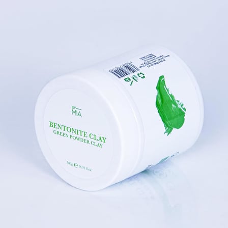 Yüz ve Vücut Bentonit Kili%100 Natural Doğal Yeşil Toz Kil 500 gr