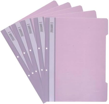 10 Adet A4 Lila Telli Dosya 1 Paket Ekonomik Kaliteli Telli Dosya Ofis Büro Okul